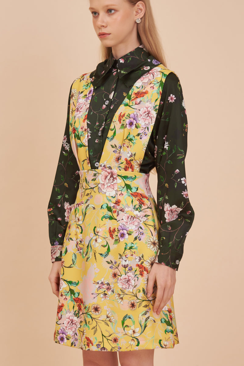 SAAMU EG Bow Shirt Pink
