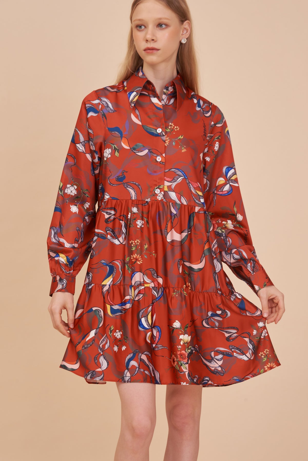 SAAMU LH Shirt Dress