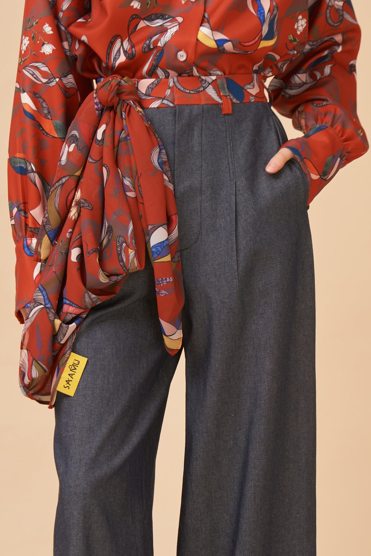 SAAMU LH Denim Long Pant