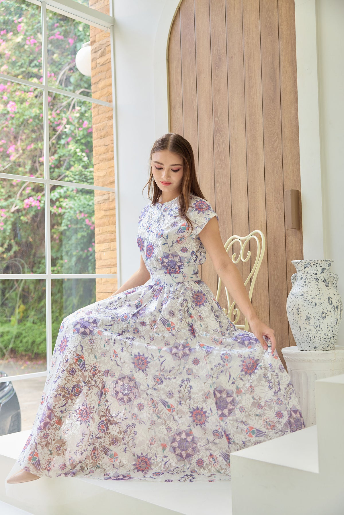 SAAMU ITM Signature Lace Skirt