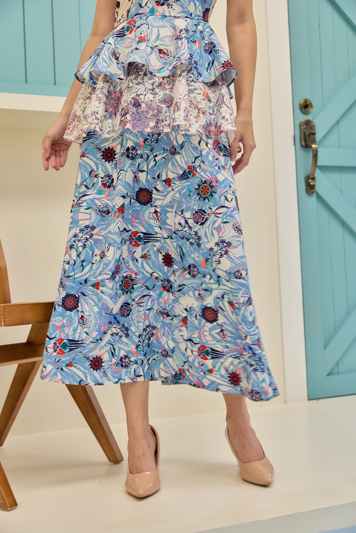 SAAMU ITM Wrapped Top Dress