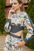 SAAMU LH Corset Crop Top
