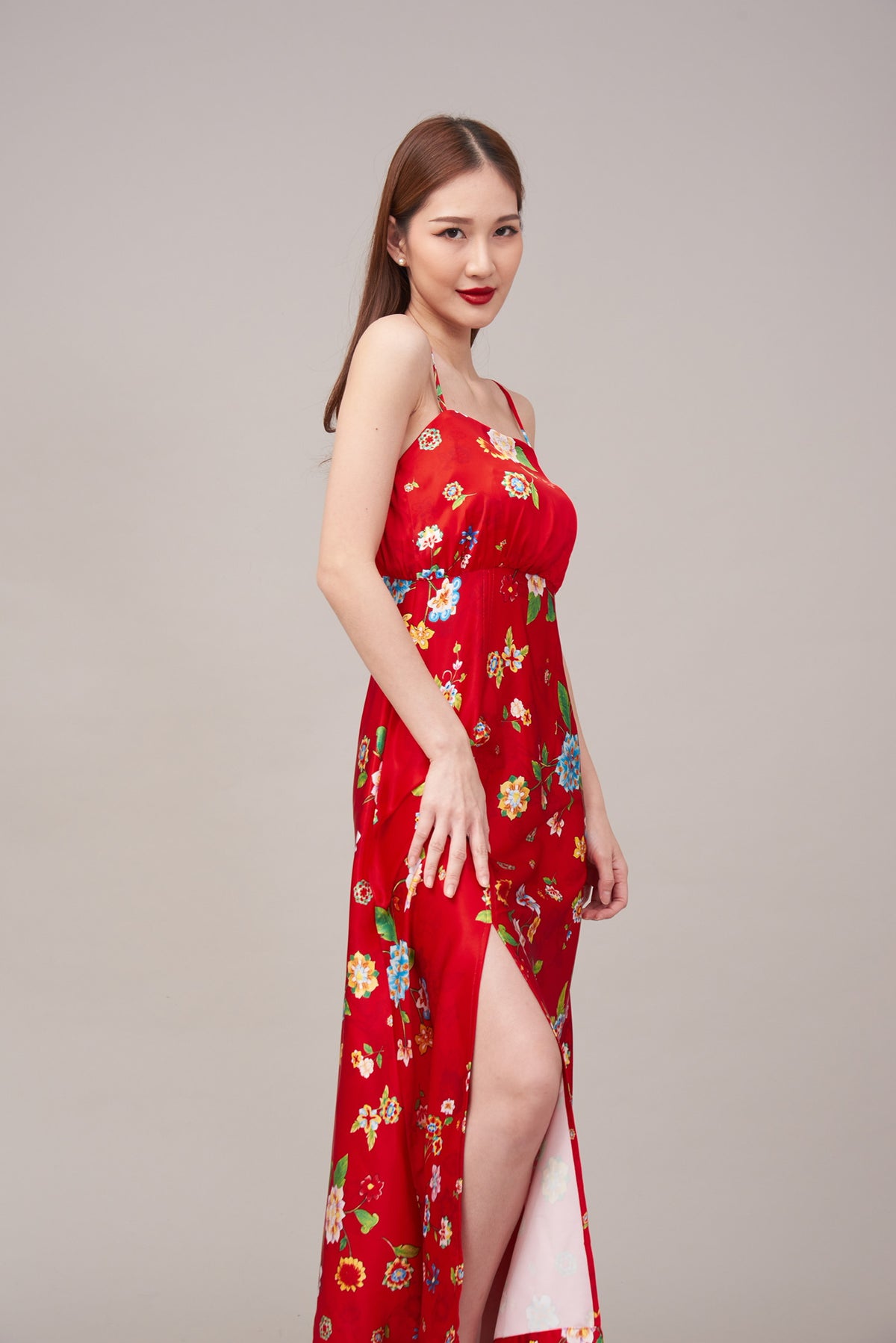 RED SAAMU KR Sun Dress