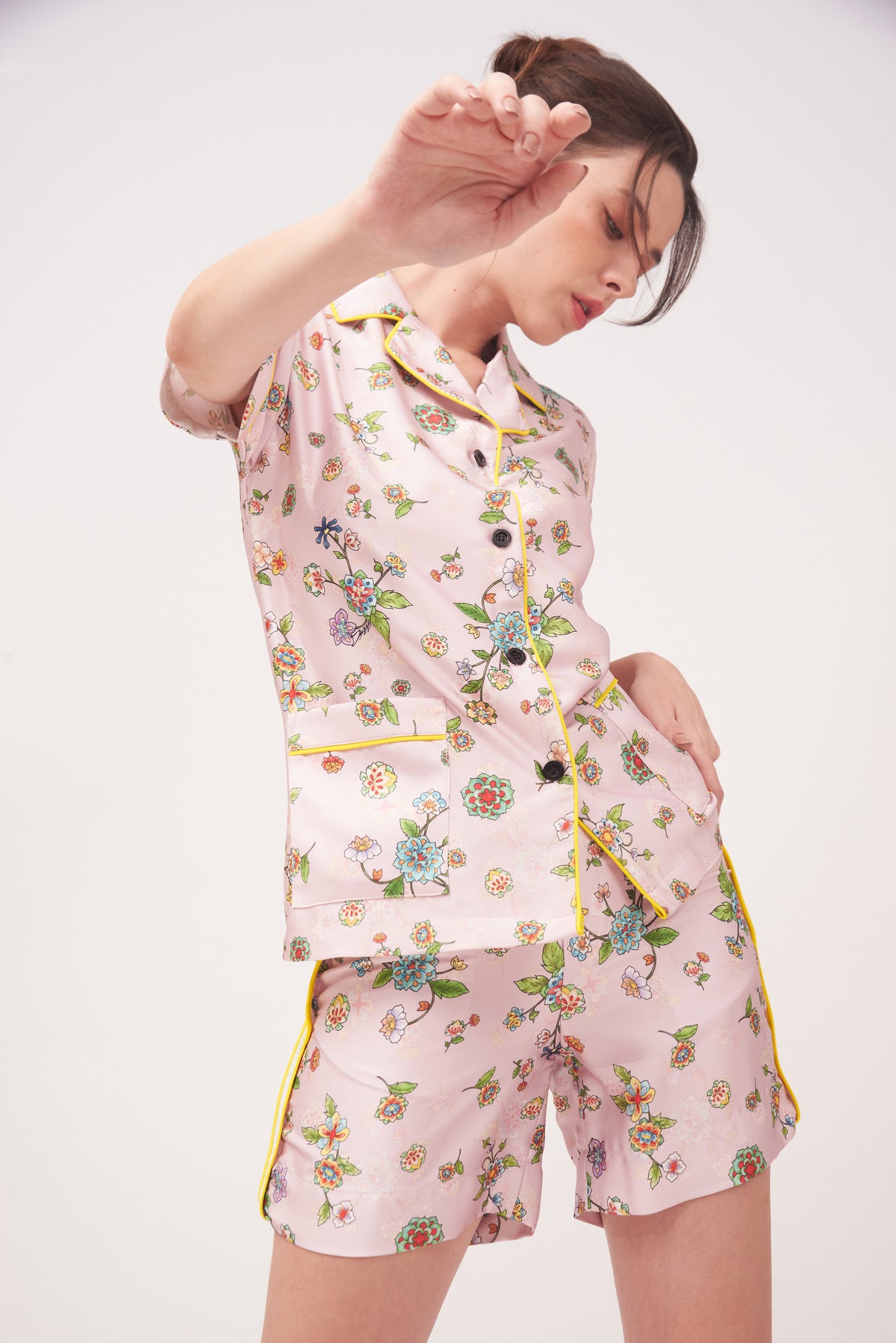 SAAMU KR Pajamas Short Sleeve Shirt