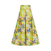 Super Sale PK Block Pleated Skirt