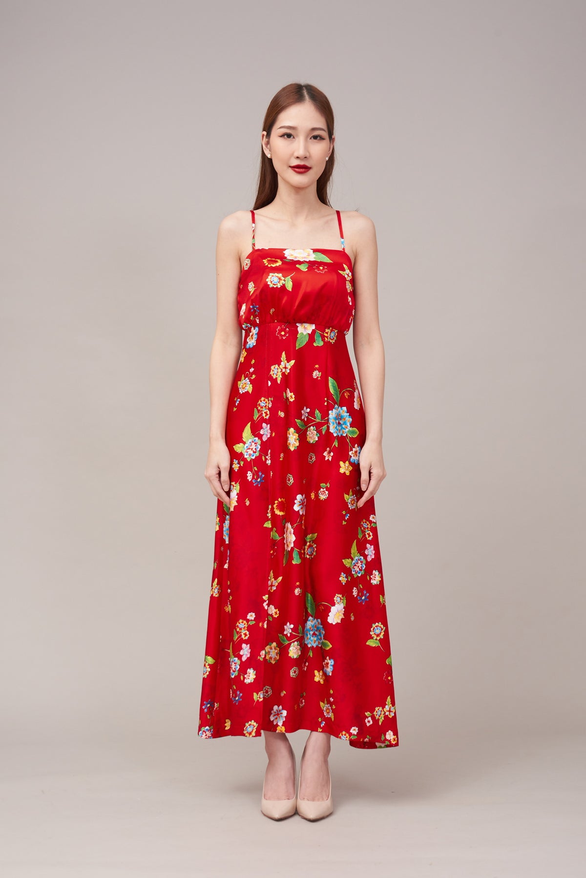 RED SAAMU KR Sun Dress